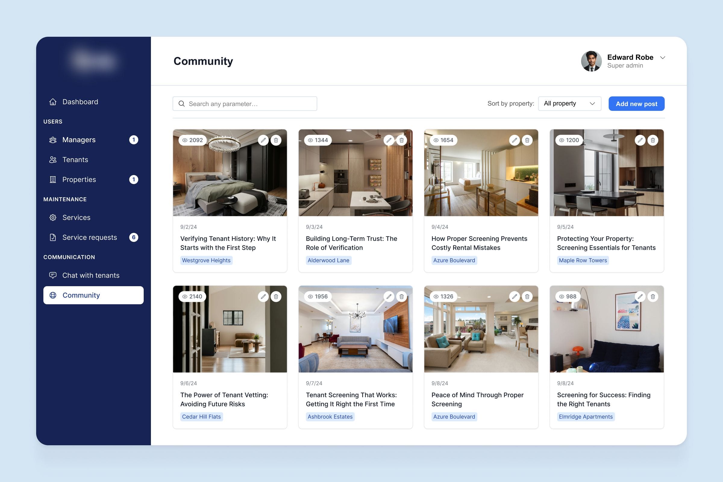 news updates for real estate tenants