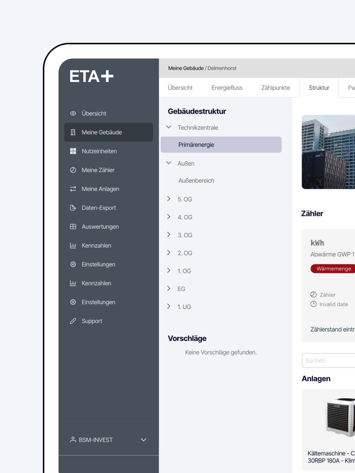 ETA+ platform