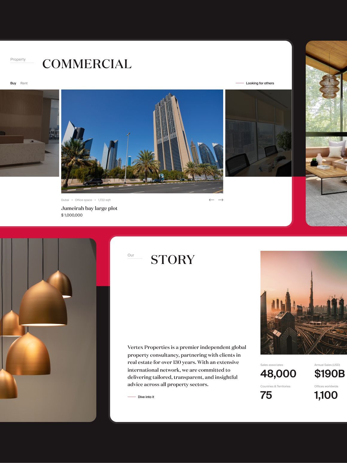 website content for real estate industry