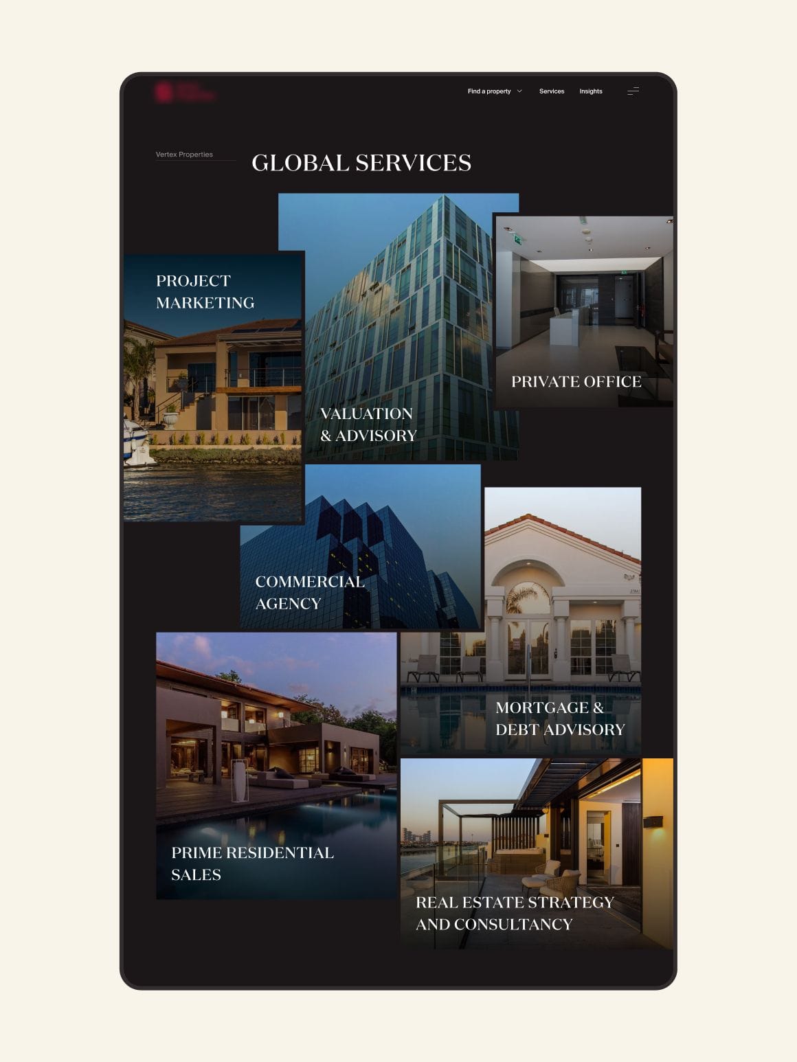 real estate services