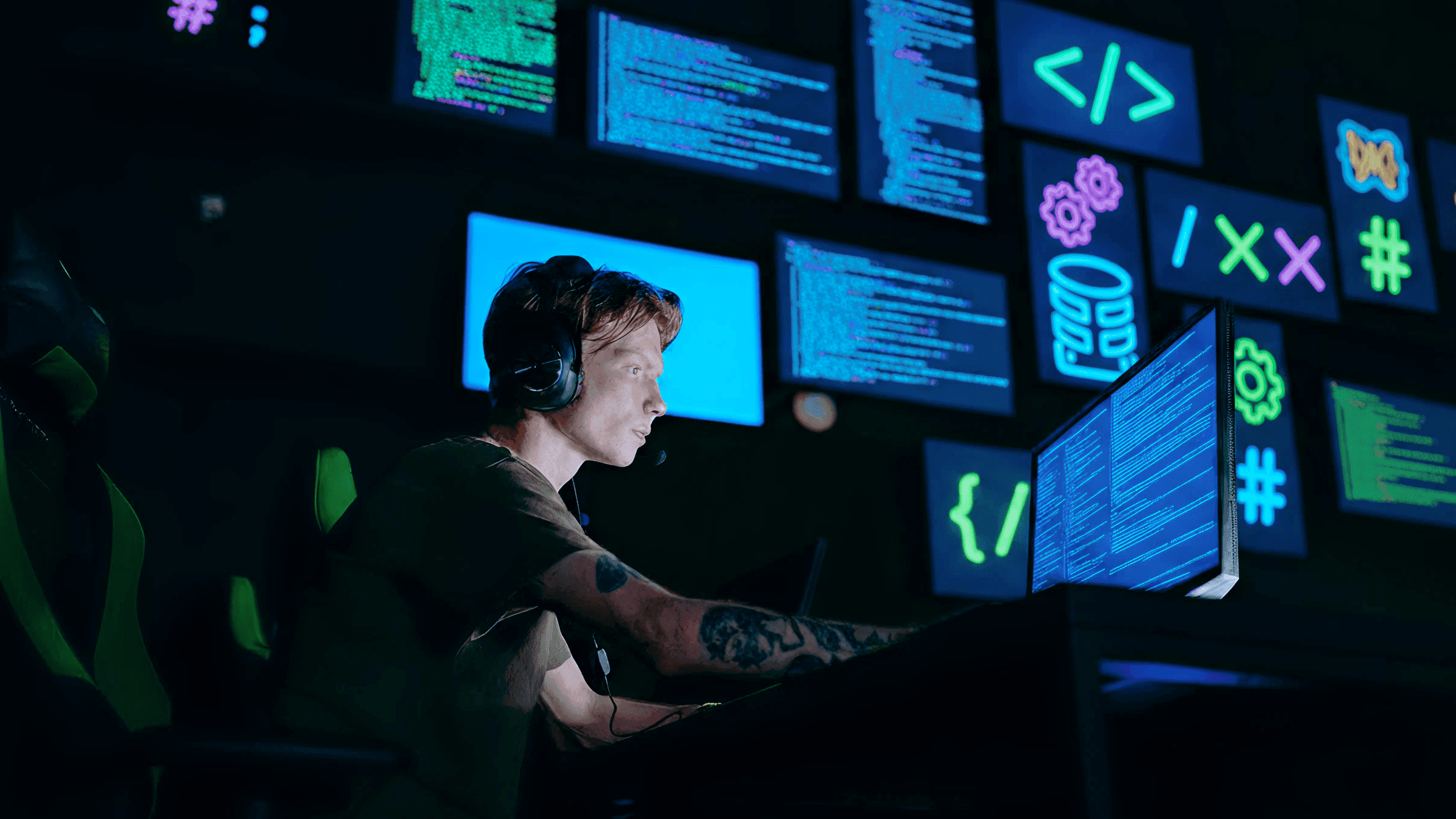 Software development with low-code